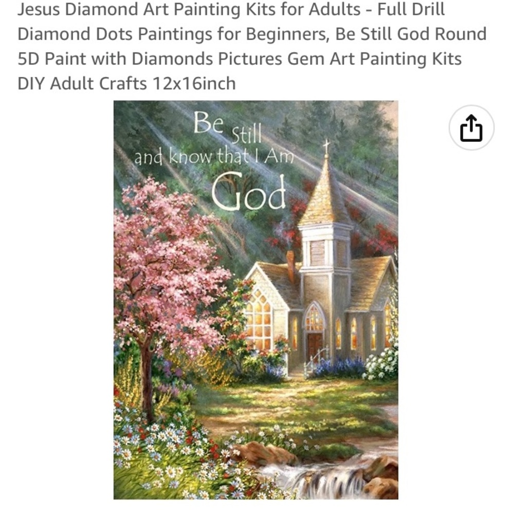 5D Diamond Art Painting Kit 12x16